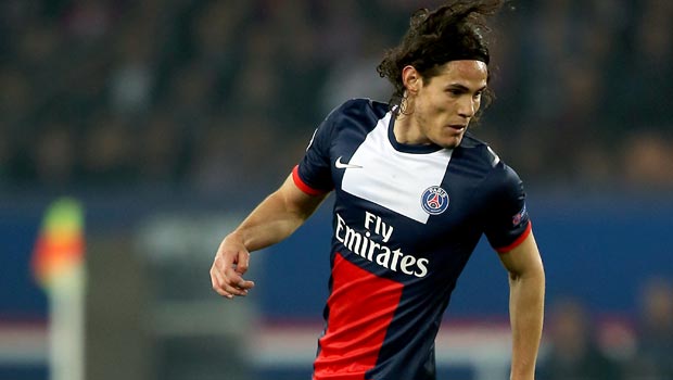 Edinson Cavani Paris Saint Germain