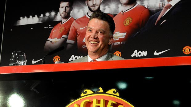 Louis van Gaal Manchester United manager