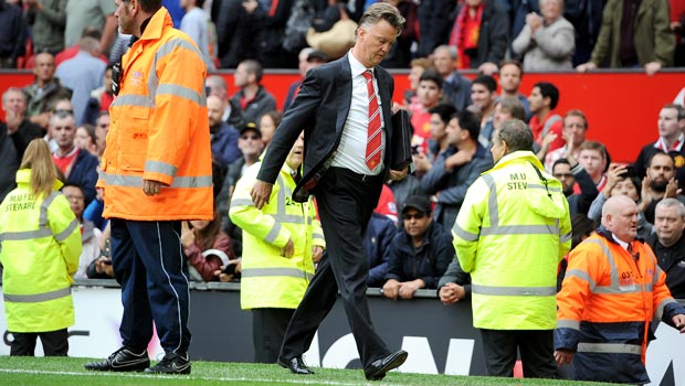 Louis van Gaal Manchester United v Swansea City