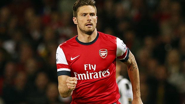 Olivier Giroud Arsenal striker