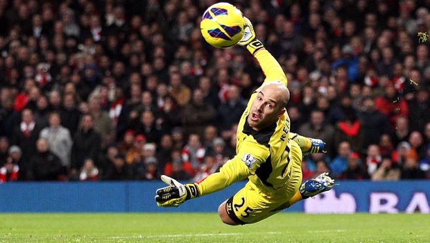 Pepe Reina Liverpool goalkeeper