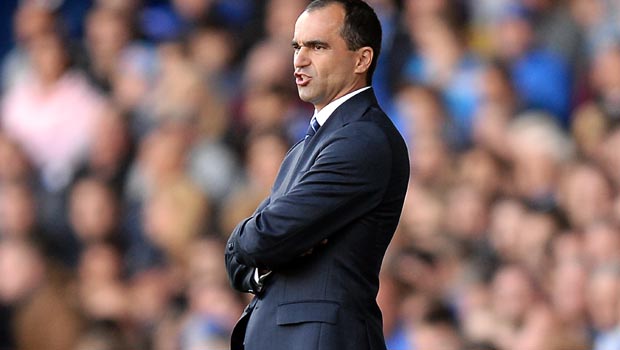 Roberto Martinez Everton v Arsenal