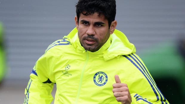 Diego Costa Chelsea v Sporting Lisbon