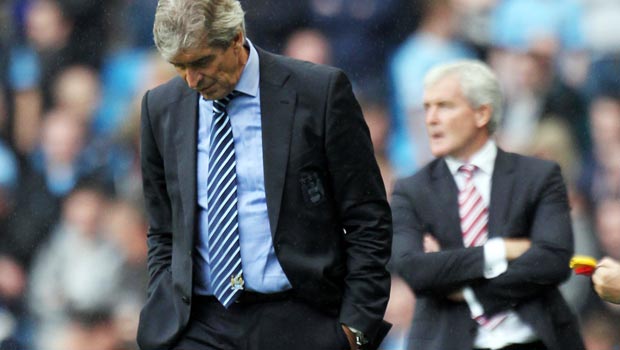 Manchester City v Stoke City Premier League