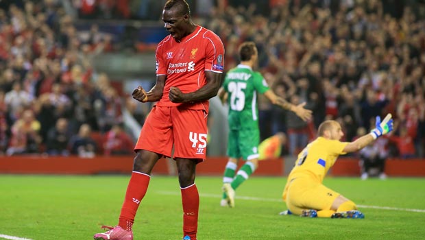 Mario Balotelli win over Ludogorets Razgrad Champions League