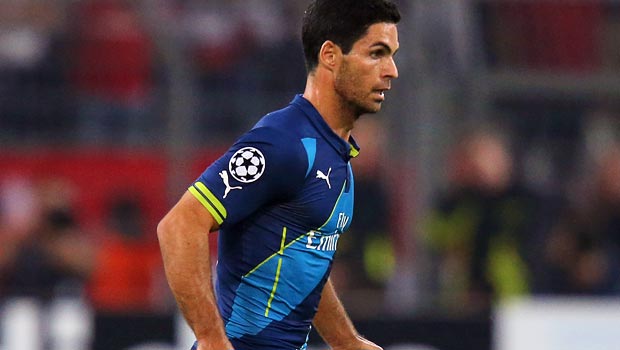 Mikel Arteta Arsenal Champions League