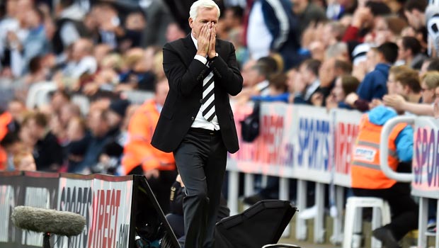 Alan Pardew Newcastle United manager 