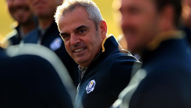 Paul McGinley Europes captain Ryder Cup