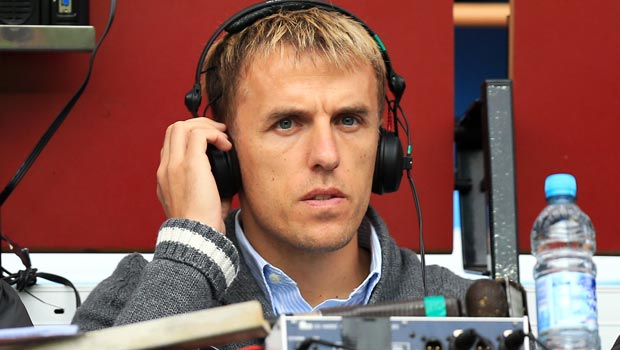 Phil Neville Former Manchester United utility man