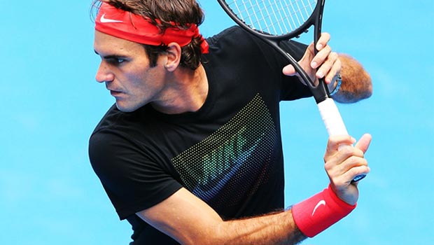 Roger Federer ahead of IPTL