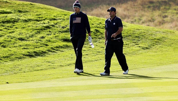 USA Jordan Spieth and Patrick Reed Ryder Cup