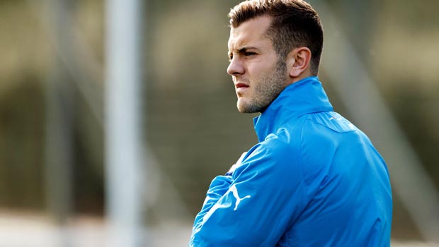 Arsenal midfielder Jack Wilshere