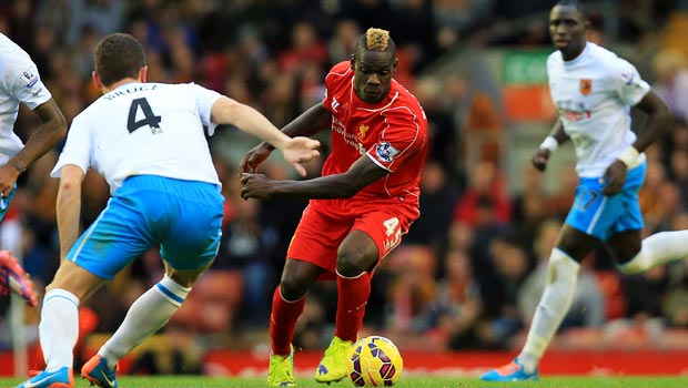 Mario Balotelli Liverpool v Hull City