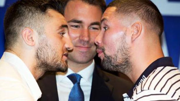 Nathan Cleverley and Tony Bellew