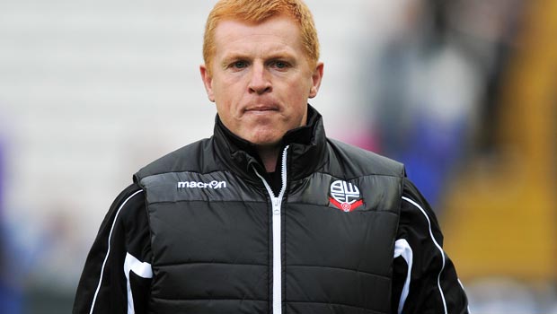 Neil Lennon New Bolton Wanderers boss