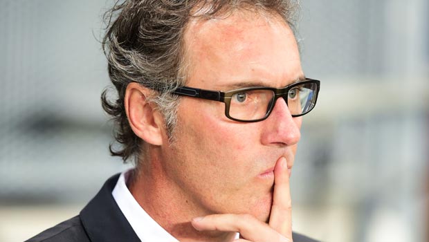 Paris St Germain coach Laurent Blanc