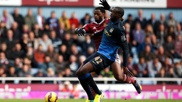 Yaya Toure Manchester City Midfielder