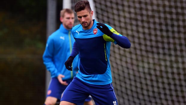 Arsenal striker Olivier Giroud