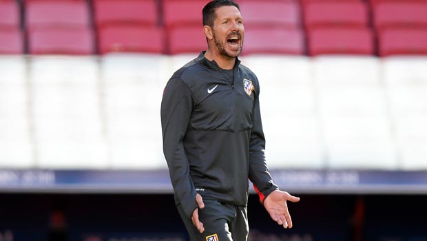 Atletico Madrid manager Diego Simeone