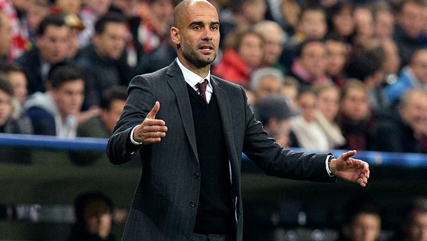 Bayern Munich boss Pep Guardiola