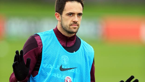 Danny Ings England International Under 21 Friendly