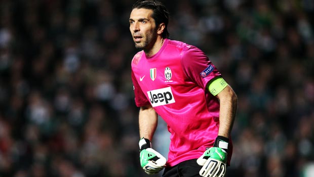 Juventus goalkeeper Gianluigi Buffon