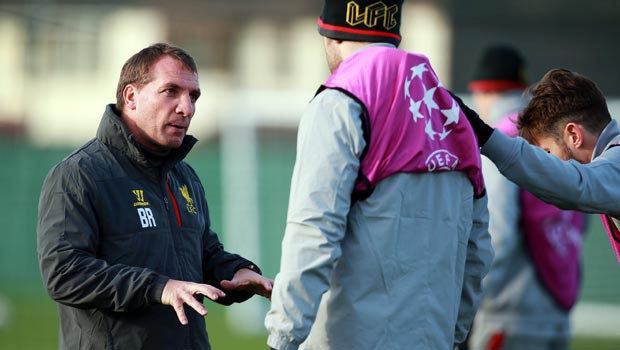 Liverpool boss Brendan Rodgers