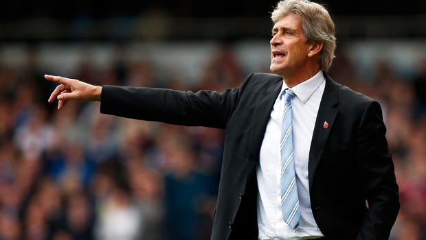 Man City boss Manuel Pellegrini