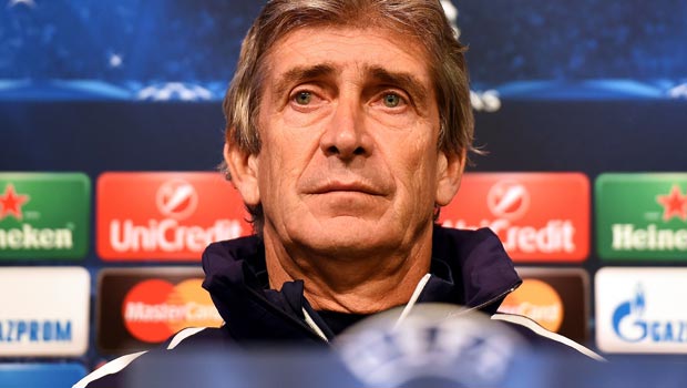 Manuel Pellegrini Manchester City v Bayern Munich Champions League