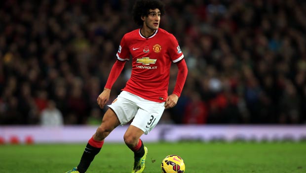 Marouane Fellaini Man United midfielder