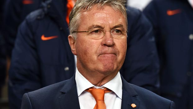 Netherlands boss Guus Hiddink