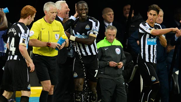 Newcastle United boss Alan Pardew