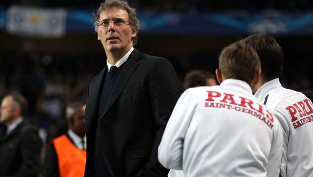 Paris Saint-Germain manager Laurent Blanc