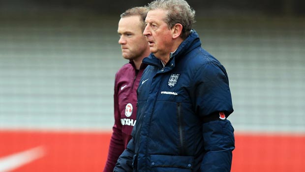 Roy Hodgson and Wayne Rooney England Euro 2016