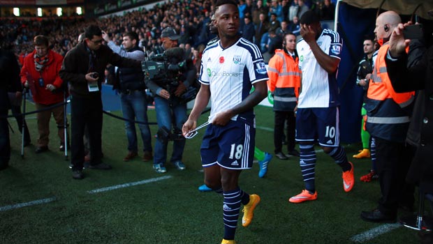 West Bromwich Albion striker Saido Berahino