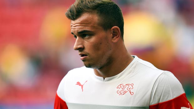 Xherdan Shaqiri Switzerland and Bayern Munich Midfielder