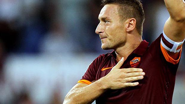 AS Roma captain Francesco Totti