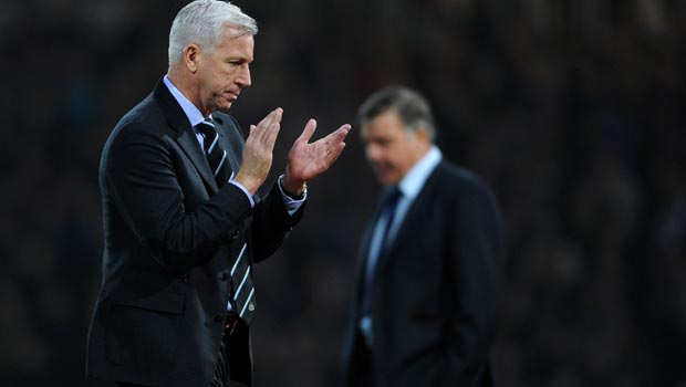 Alan Pardew Newcastle United v West Ham United