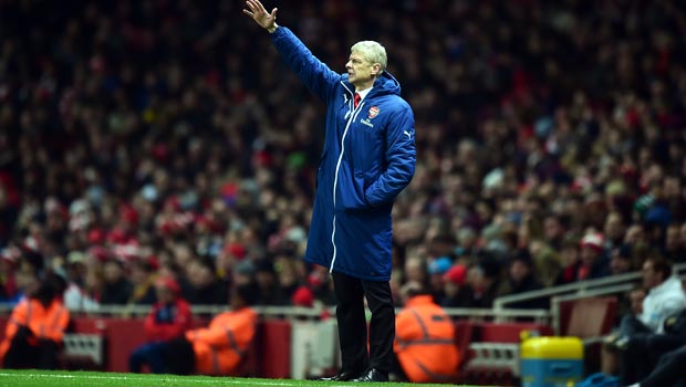 Arsene Wenger Arsenal v Newcastle United