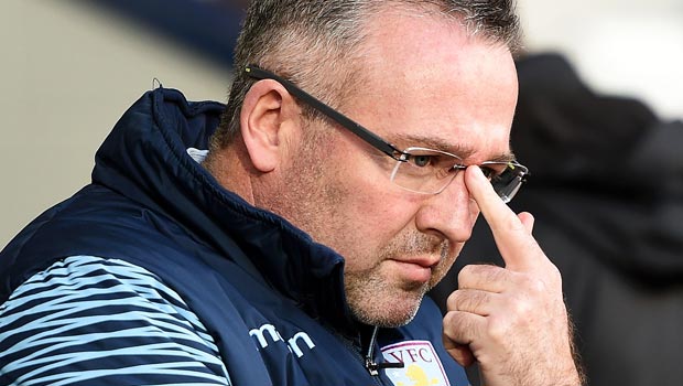 Aston Villa boss Paul Lambert