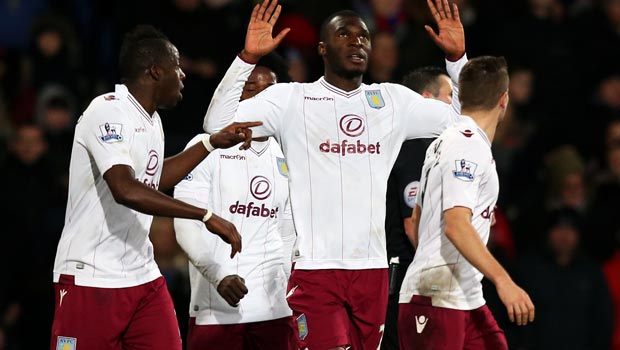 Aston Villa Striker Christian Benteke