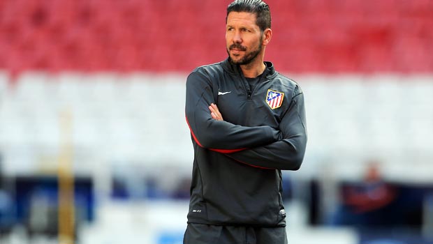 Atletico Madrid coach Diego Simeone