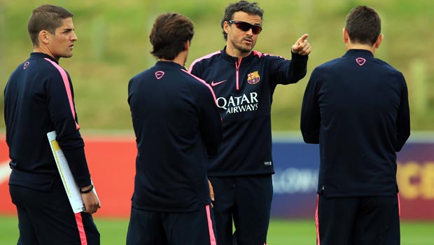 Barcelona Manager Luis Enrique