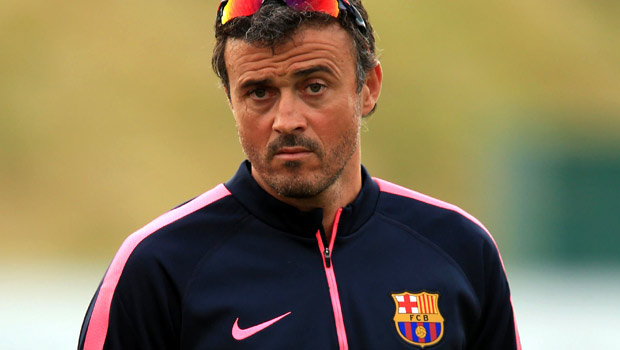 Barcelona manager Luis Enrique