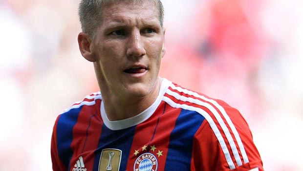 Bayern Munich star Bastian Schweinsteiger