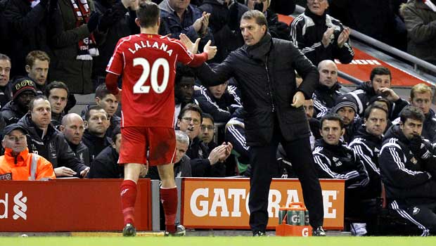 Brendan Rodgers Liverpool v Swansea City