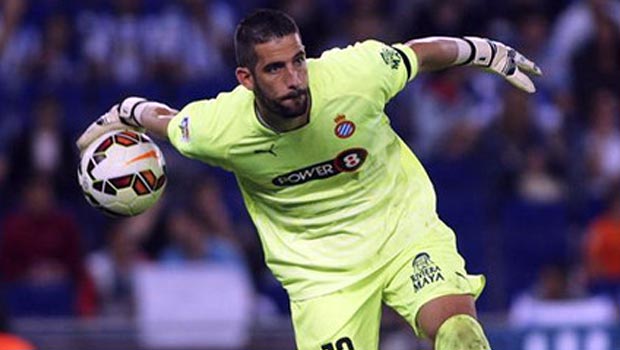 Espanyol goalkeeper Kiko Casilla