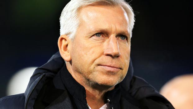 Newcastle United manager Alan Pardew