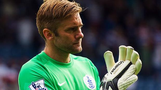 QPR goalkeeper Rob Green