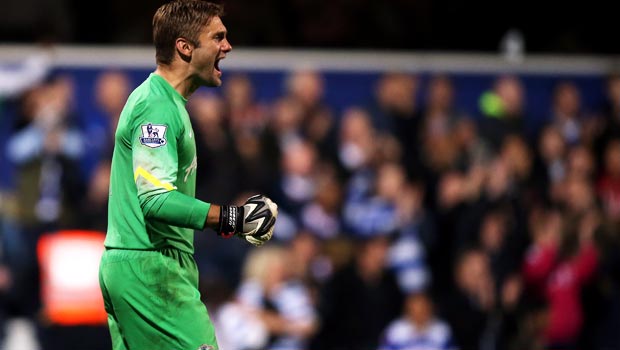 QPR goalkeeper Robert Green